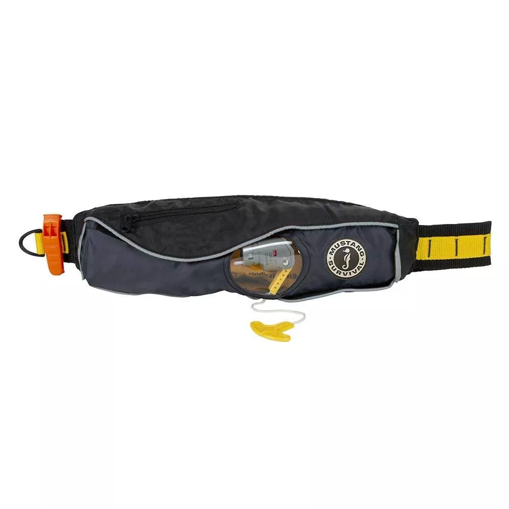 Mustang Fluid 2.0 Inflatable Belt Pack – Black/Grey – Manual