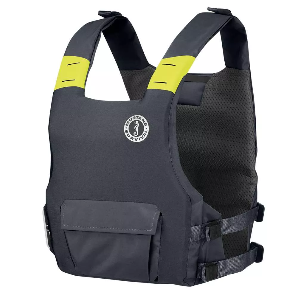Mustang Khimera Dual Flotation PFD – Admiral Grey – Manual