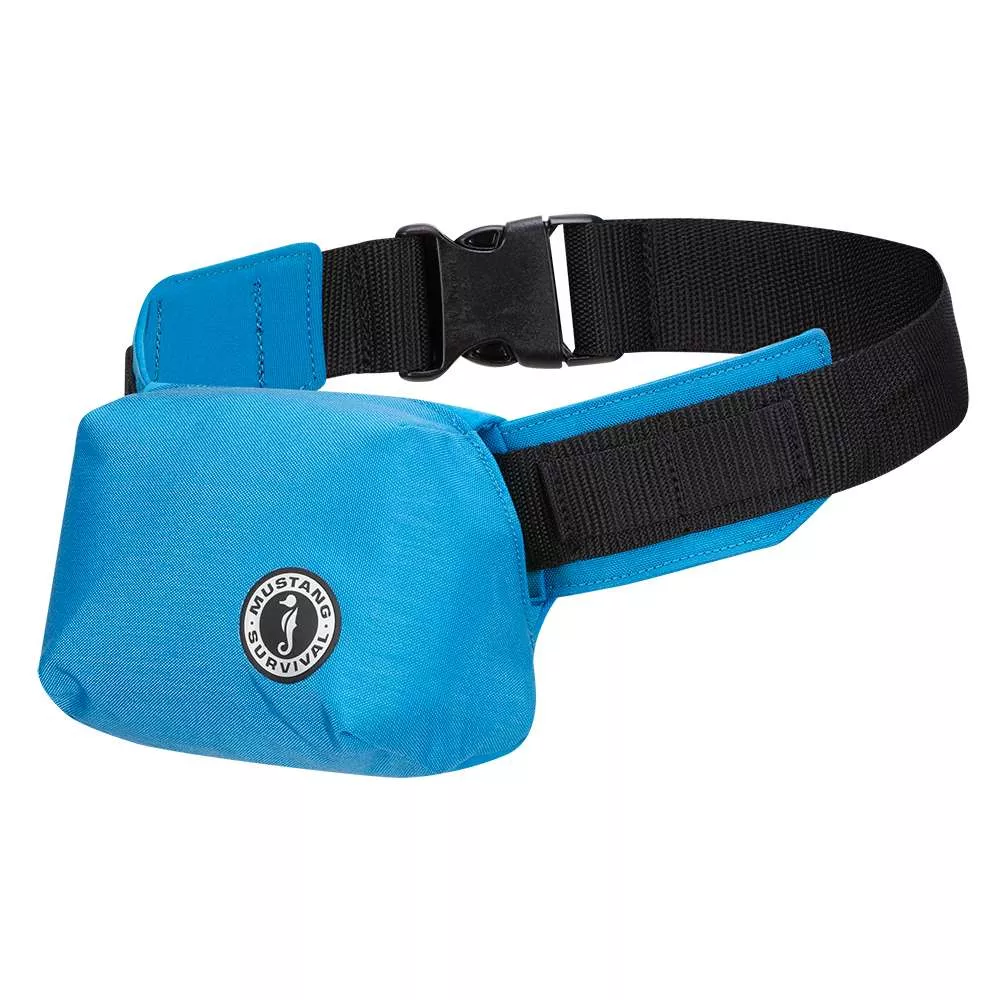 Mustang Minimalist Inflatable Belt Pack – Azure Blue – Manual