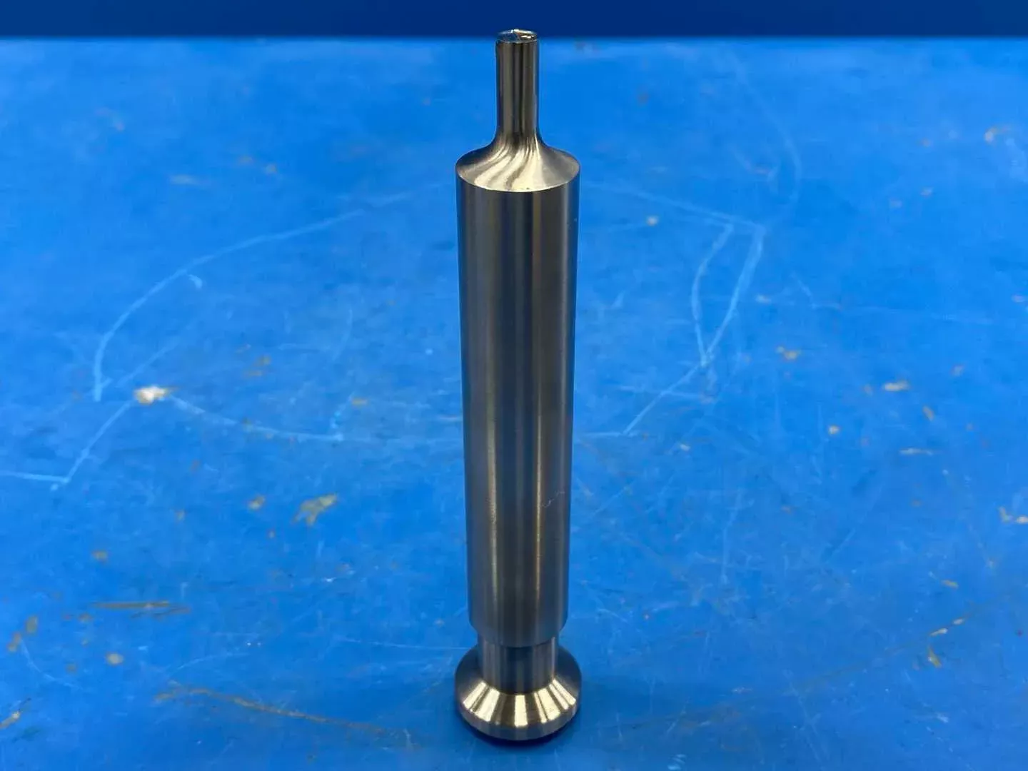 Natoli Round Press Punch with Line 1/4" Diameter x 5-1/4" Long