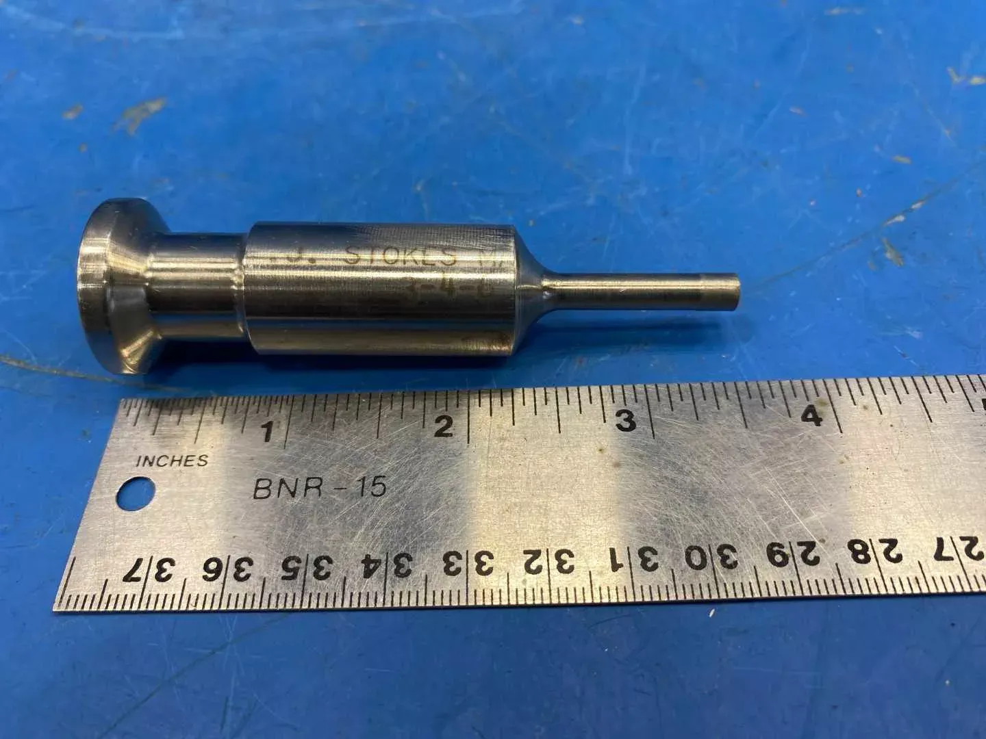 Natoli Round Press Punch3/16" Diameter x 3-1/2" Long