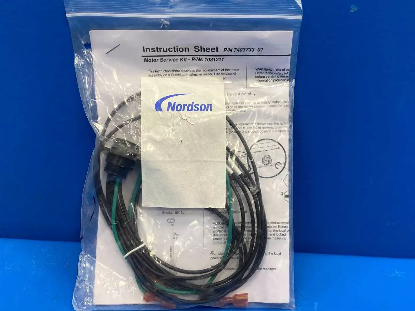 Nordson P/Ns 1031211 Motor Service Kit