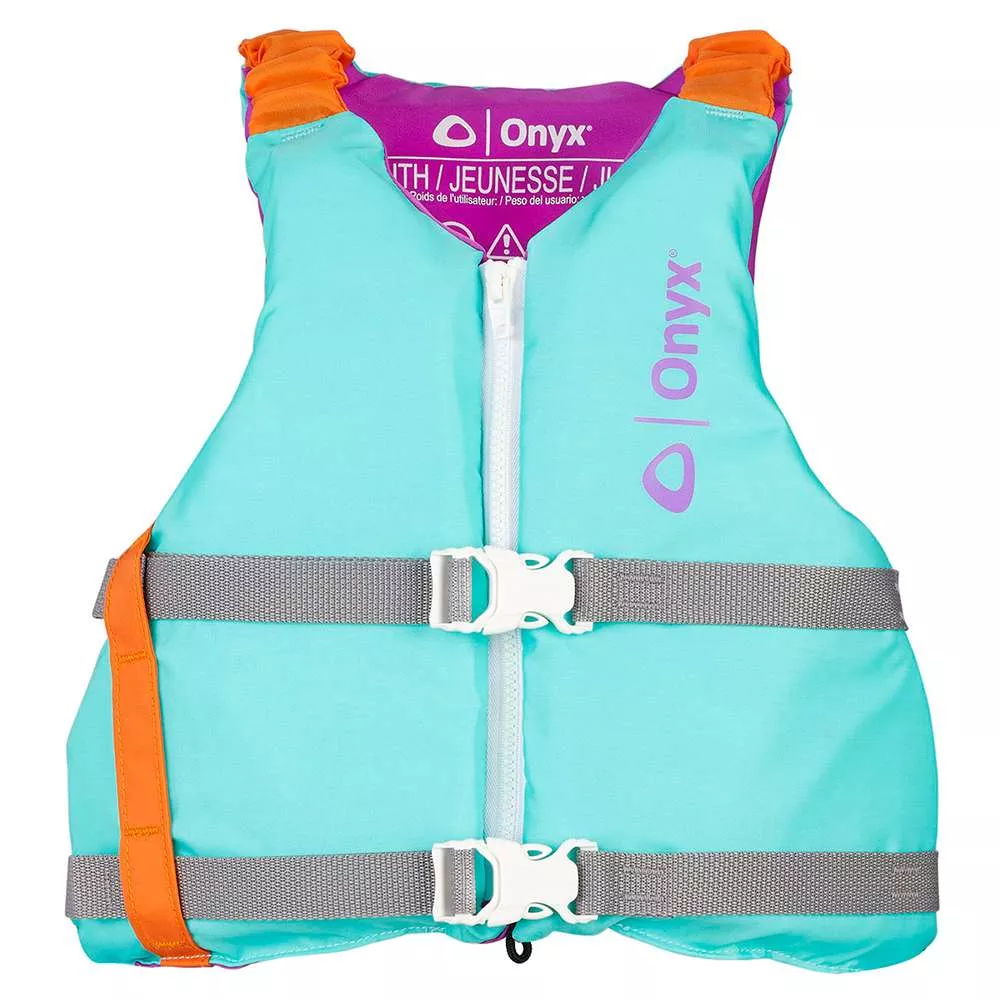 Onyx Youth Universal Paddle Vest – Aqua