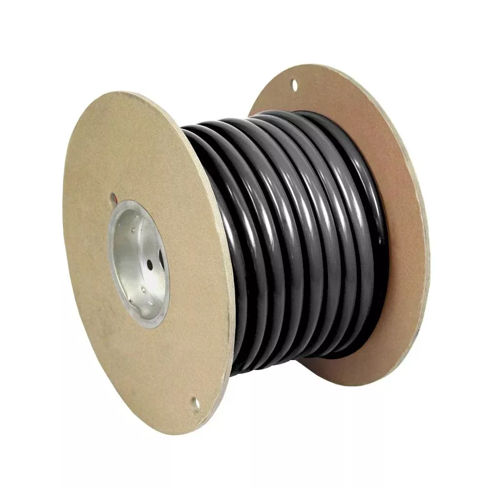 Pacer Black 2/0 AWG Battery Cable - 25[WUL2/0BK-25]