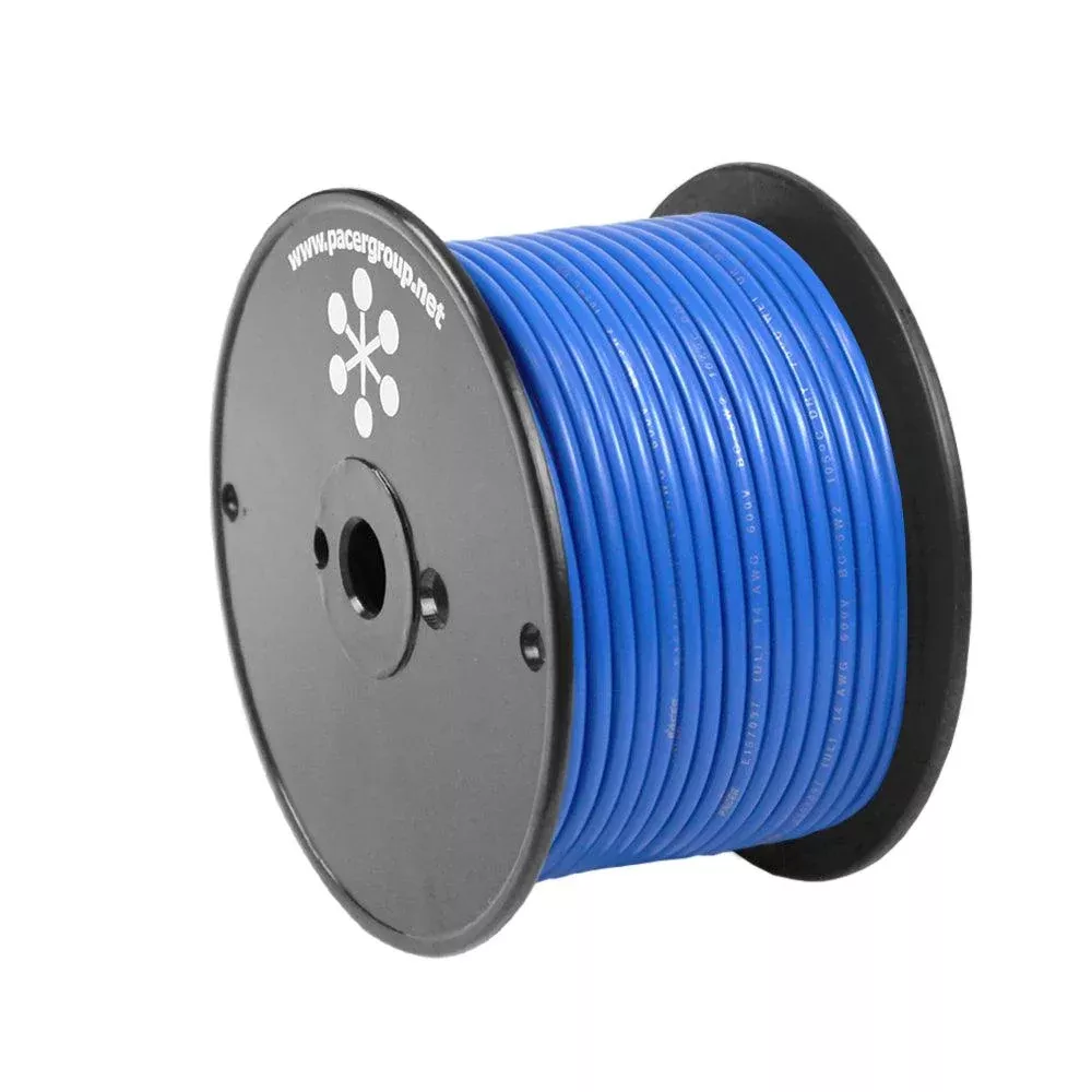 Pacer Blue 14 AWG Primary Wire - 100[WUL14BL-100]