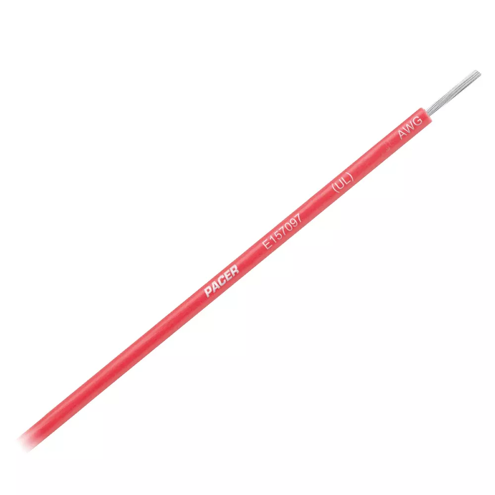 Pacer Red 8 AWG Primary Wire - 25[WUL8RD-25]