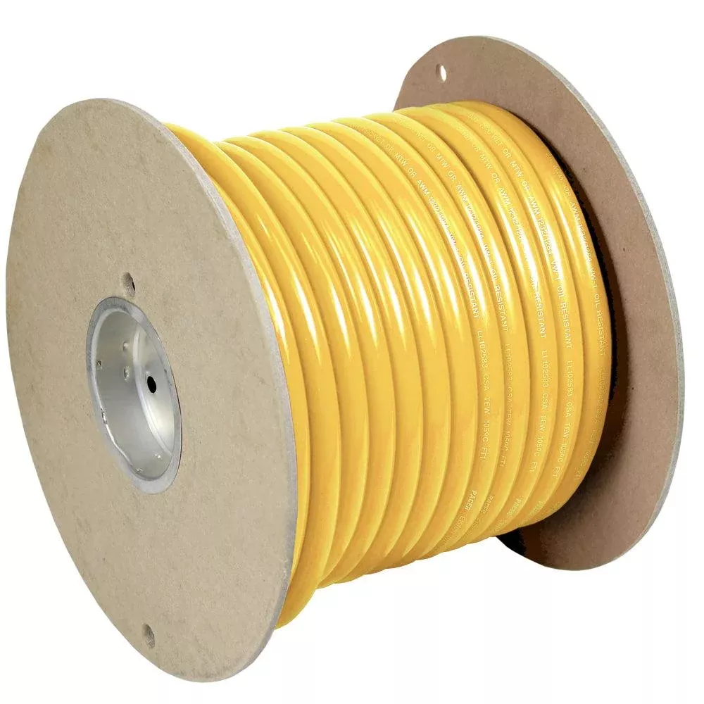 Pacer Yellow 2 AWG Battery Cable - 100[WUL2YL-100]