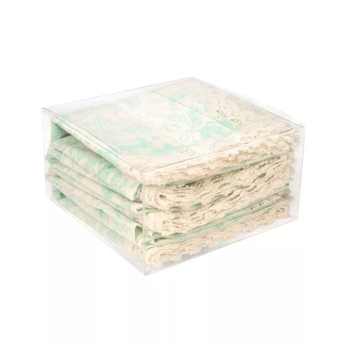 Pop and Lock Food Safe Box, 5 5/8" x 5 5/8" x 3" (25 pack)