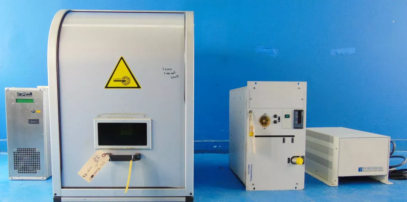 Powervar ABC3030-2S LASERVALL 1PERACKVS1 DIODE LASER MARKING SYSTEM W/ COOLER, CONDITIONER