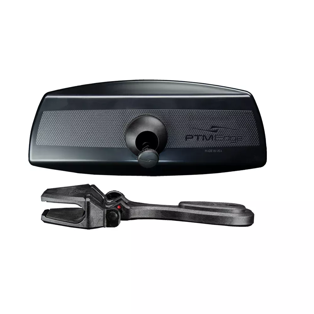 PTM Watersports Mirror/Bracket Kit w/VR-100 PRO MirrorCFR-200 (Black) [P12848-350]