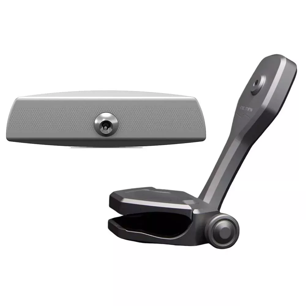 PTM Watersports Mirror/Bracket Kit w/VR-140 Elite MirrorZXR-361 (Titanium Grey) [P12848-1361TEBGR]