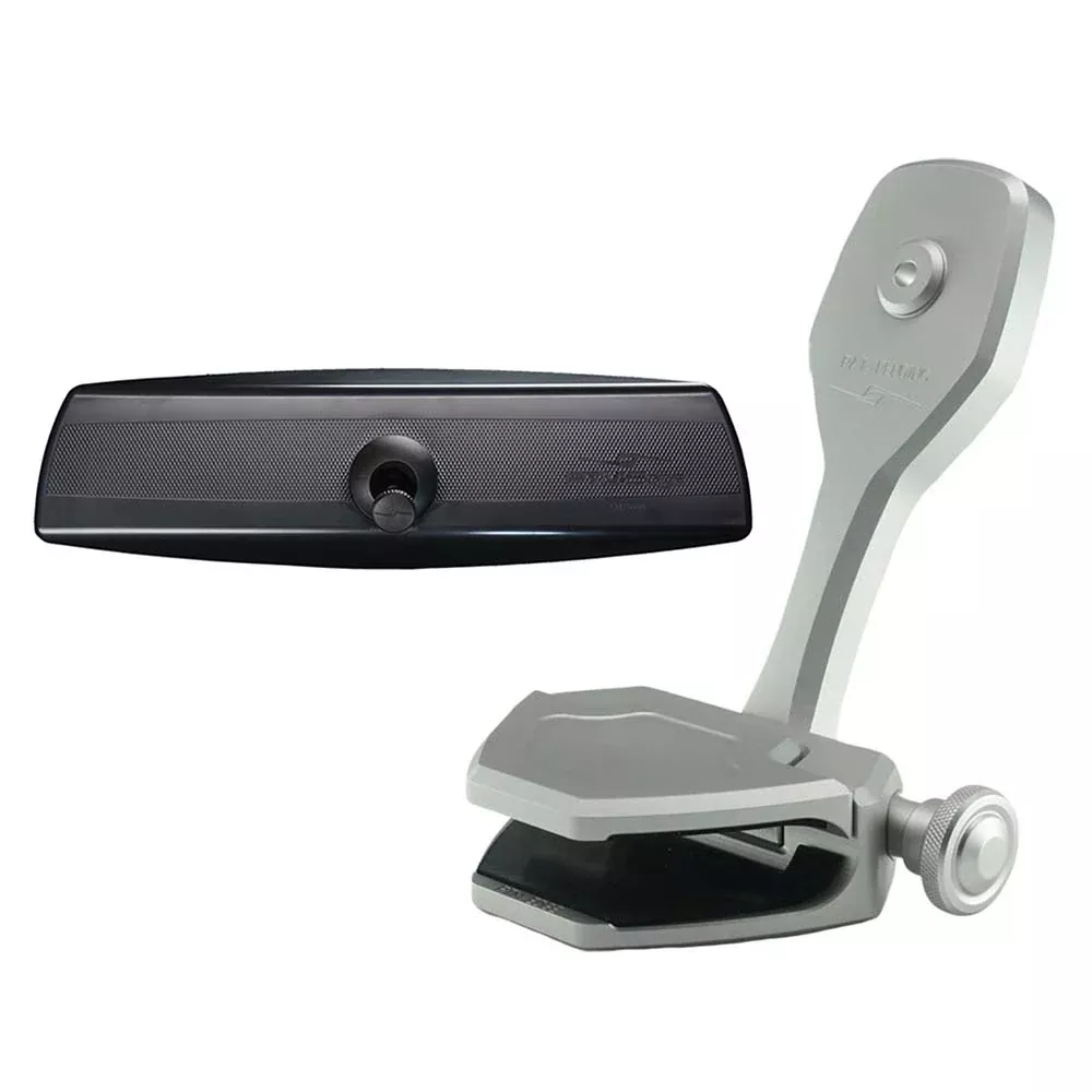 PTM Watersports Mirror/Bracket Kit w/VR-140 PRO MirrorZXR-360 (Silver) [P12848-2360TEBCL]