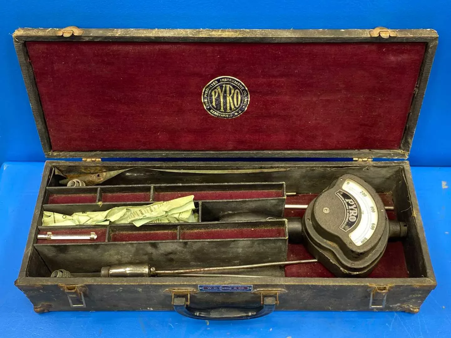 The Pyrometer Instrument CO. Pyro Surface