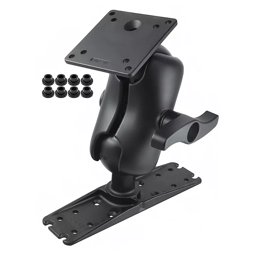 RAM Mount RAM Ball Mount w/100x100mm VESA PlateLarge Electronics Plate [RAM-E-111U-D-246]