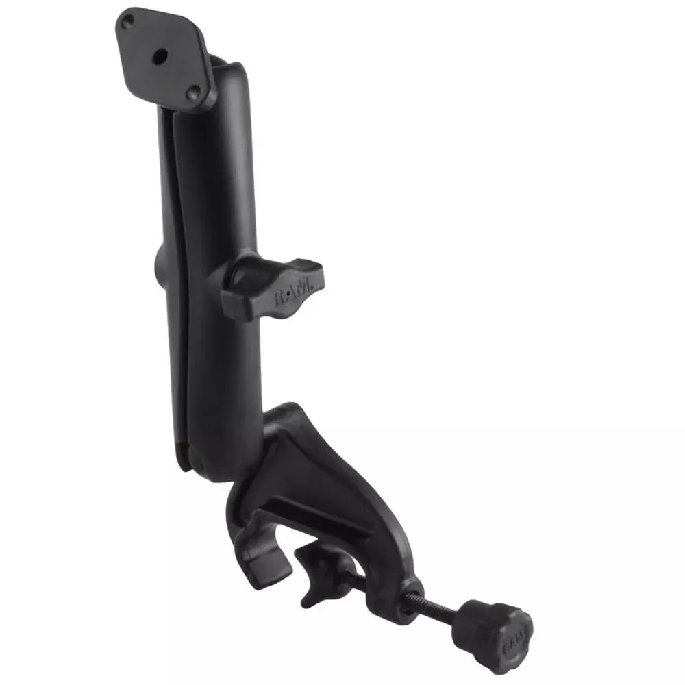 RAM Mount Yoke Clamp Mount w/Diamond Base – Long