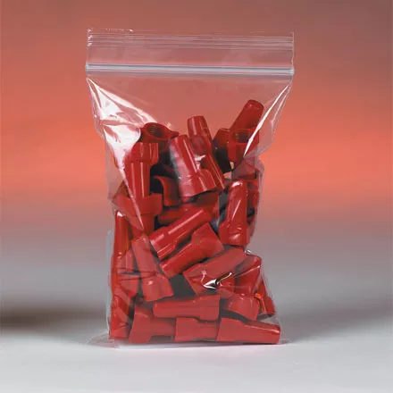 Reclosable Bags, 5" x 5", 2 Mil, 1000/Case