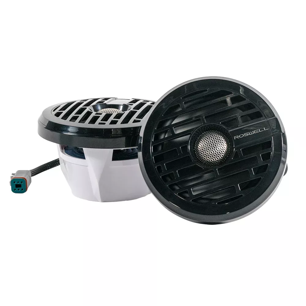 Roswell R1 6.5 Marine Speakers - Black - 80W RMS160W Peak Power [C920-1601]