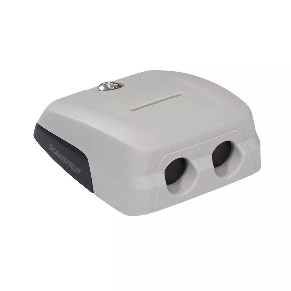 Scanstrut Horizontal Double-Entry Cable Seal - Grey - Multiple Cable Combinations [DS-HD10]