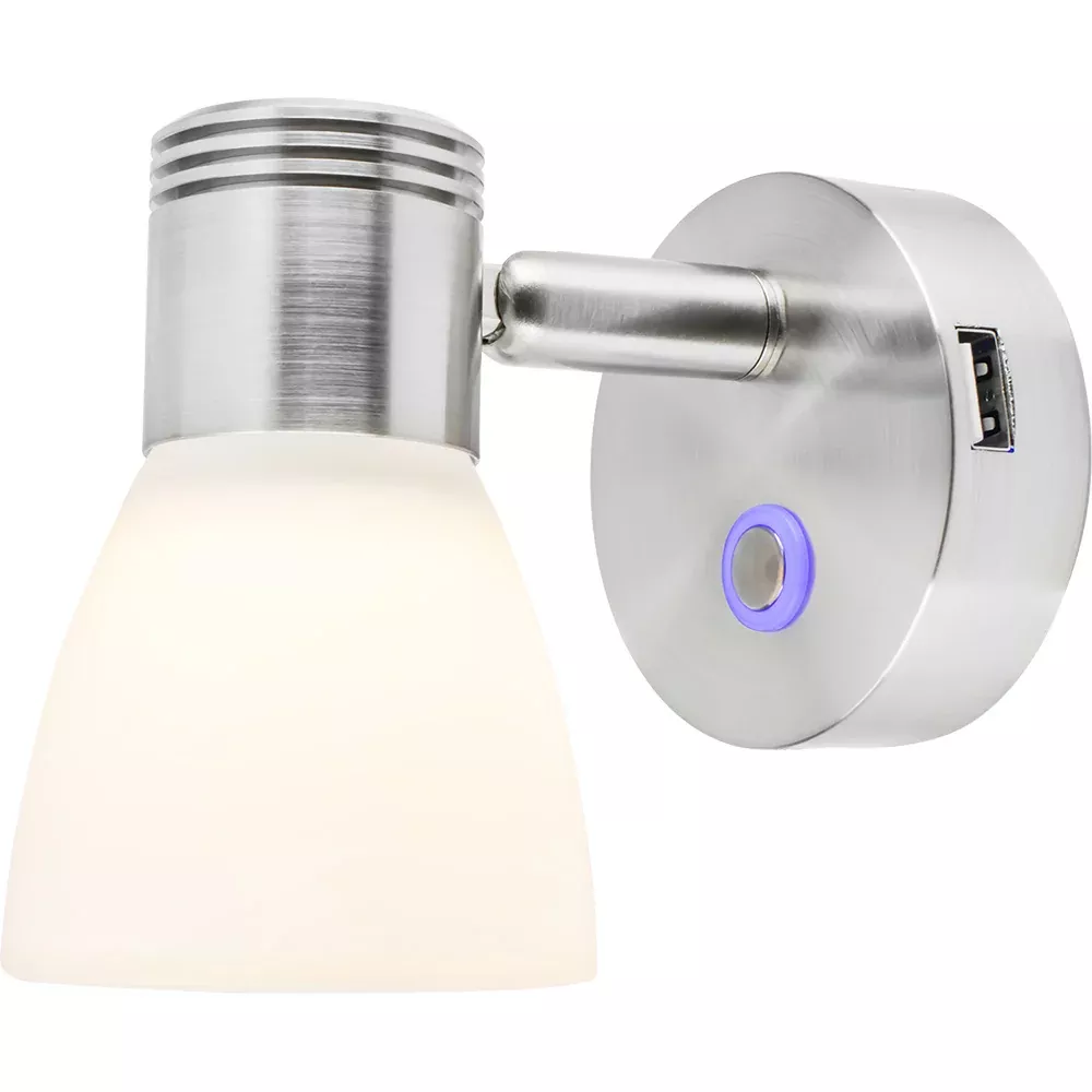 Sea-Dog Cabin Reading Light w/Touch DimmerUSB Port [400715-3]