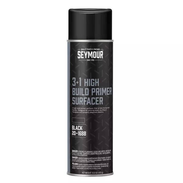 SEYMOUR 3 Plus 1 High Build Primer Surfacer, Black