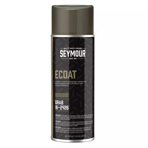 SEYMOUR Auto & Collision E-Coat Primer - Drab, 12 oz