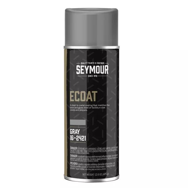 SEYMOUR Auto & Collision E-Coat Primer - Gray, 12 oz