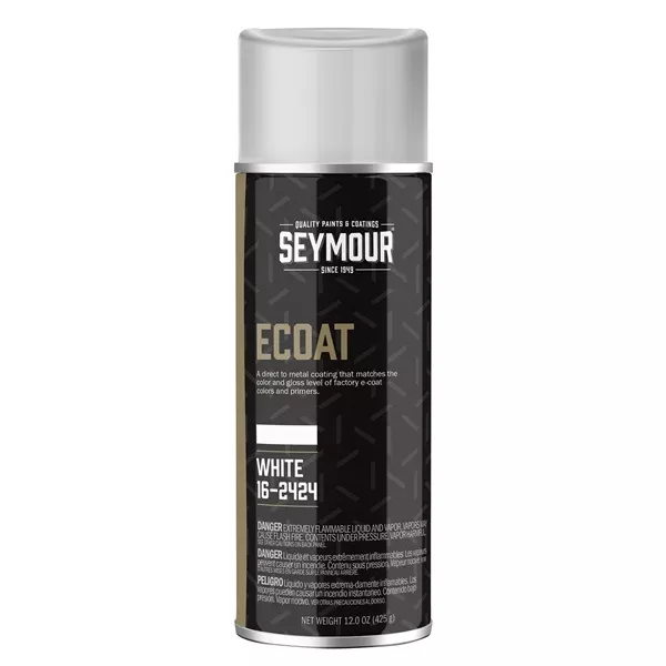 SEYMOUR Auto & Collision E-Coat Primer - White, 12 oz