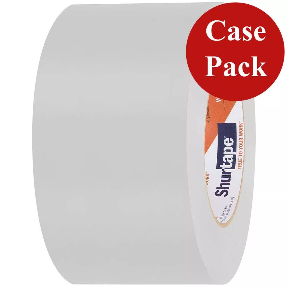 Shurtape UV-Resistant Marine Heat Shrink Tape - 72MM x 55M Roll - Straight Edge White [105733]