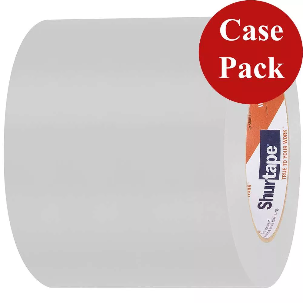Shurtape UV-Resistant Marine Hull Preservation Tape - 96MM - 33M Roll - Straight Edge White [105749]