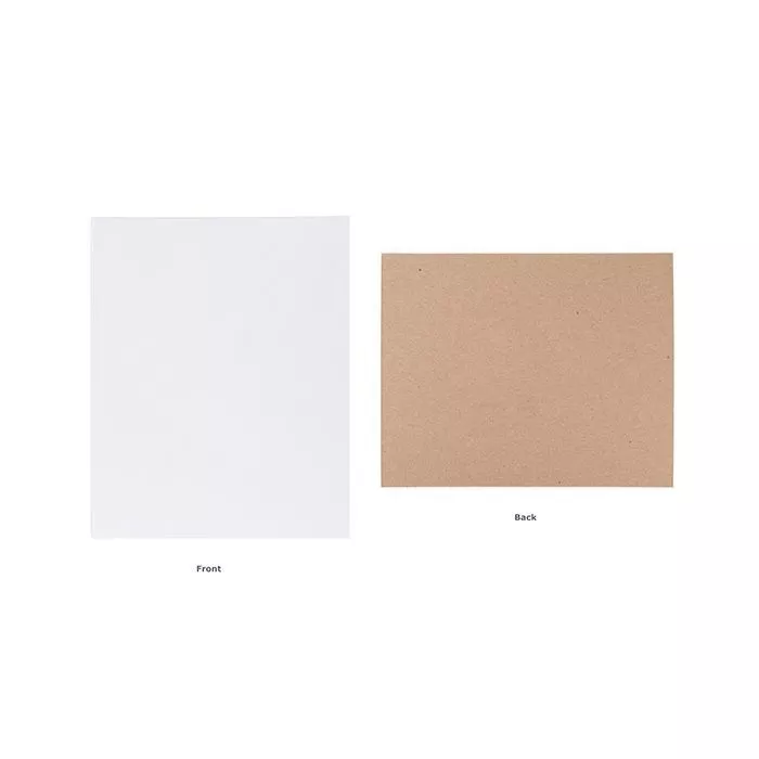 Single Sided White Comic Book Backing, 6 11/16" x 10 3/16" (25 Pieces)