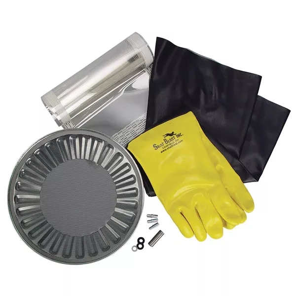 Skat Blast Medium Cabinet Maintenance Kit - 32"L Gloves, Carbide