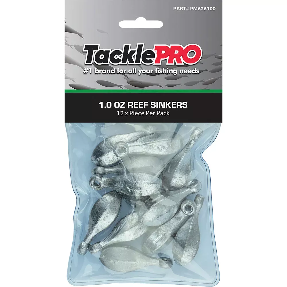 TacklePro Reef Sinker 1.0oz - 12pc Pack