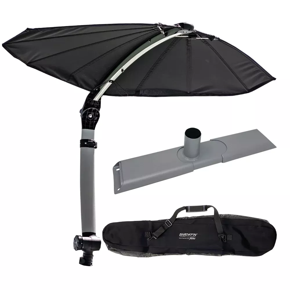 TACO ShadeFin Mini w/Black Fabric - BagKayak Mount Kit [T10-4000-19]