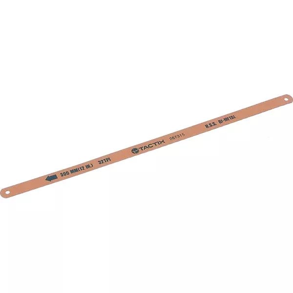 Tactix Hacksaw Blade 2Pc 300mm/12in HSS 18T
