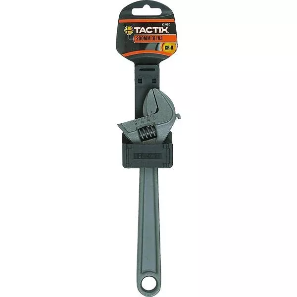 Tactix Wrench Adjustable 8In/200Mm | Wrenches & Spanners