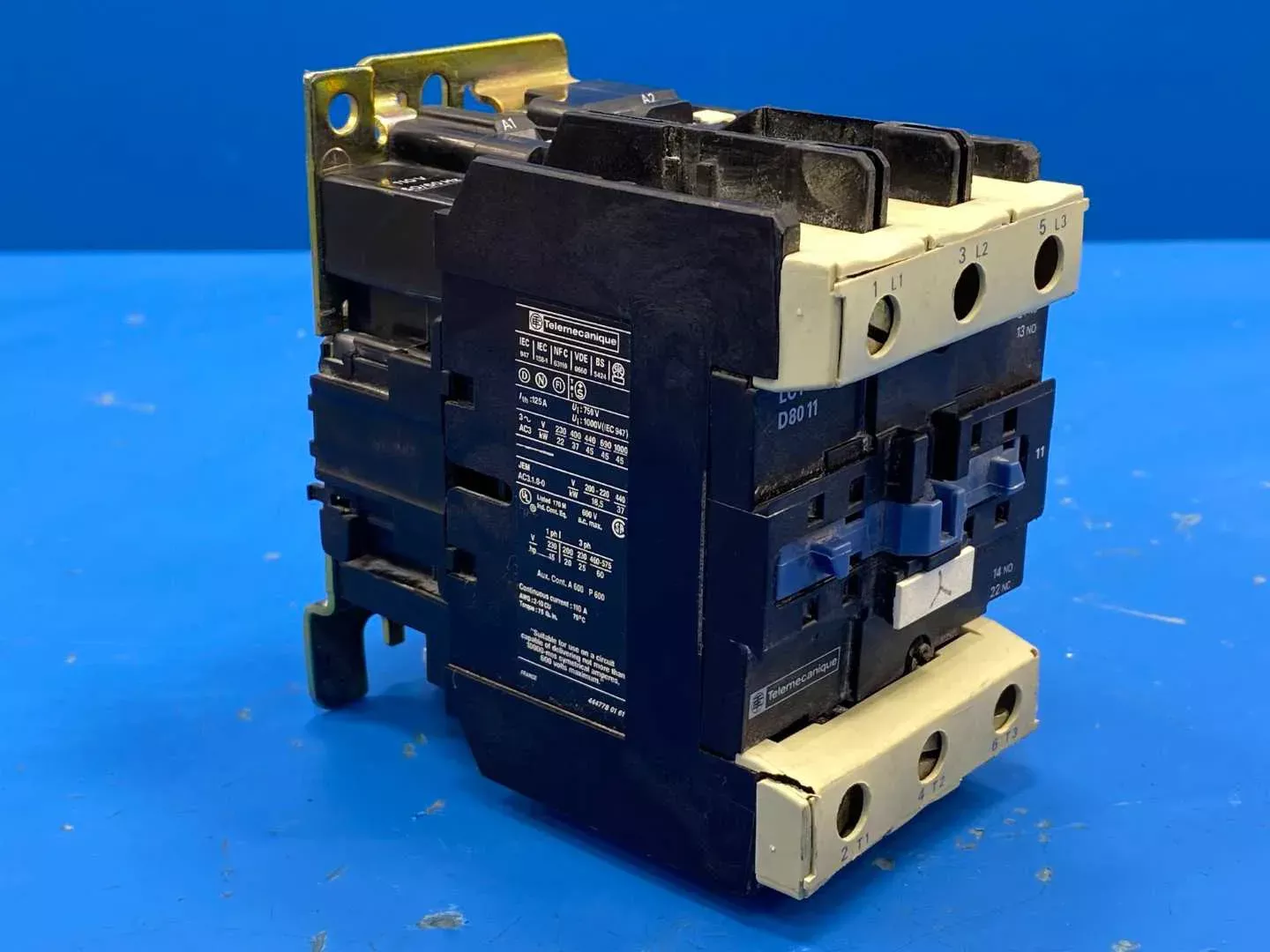 Telemecanique LC1D8011 Contactor block