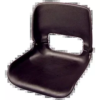 Tempress - All-Weather™ Low-Back Seat Shellw/T-Nuts Black - 45045