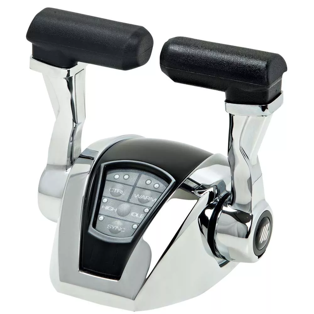 UFlex Power A Electronic Control Package - Dual Engine/Single Station - Mechanical Throttle/Mechanical Shift w/Trim [MM21T]