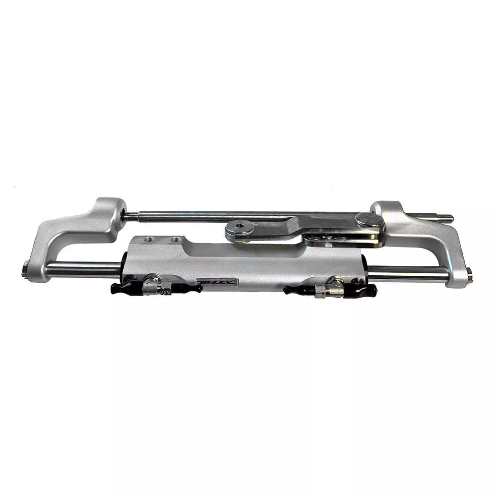 Uflex SilverSteer UC128TS High Performance Cylinder V2P w/Offset Link Arm - Port Version [UC128TS-SVS 2P]