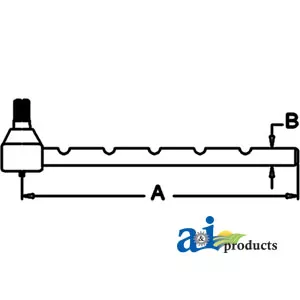 UM2218Tie Rod---Replaces 1032254M91