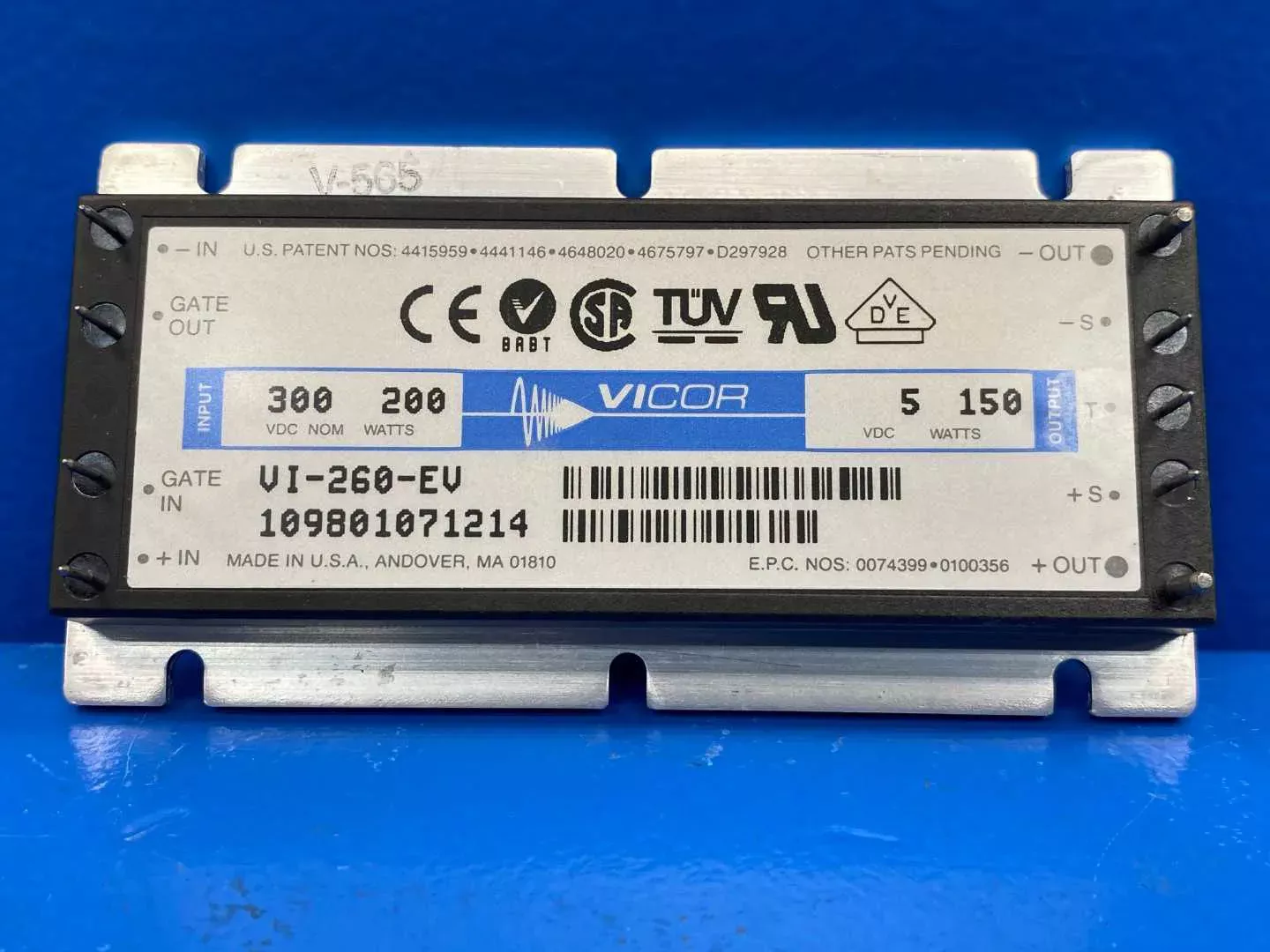 VI-260-EV VICOR DC-DC Power module