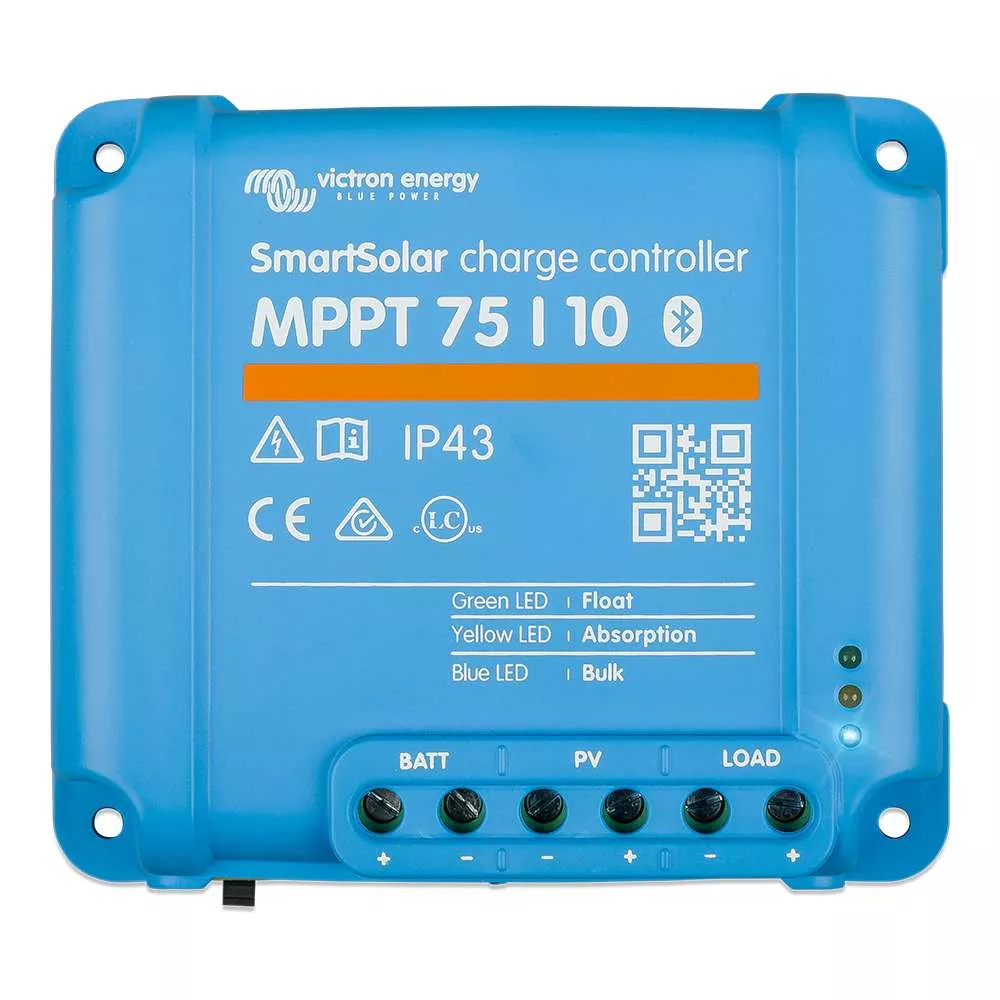 Victron SmartSolar MPPT Solar Charge Controller – 75V – 10Amp – UL Approved