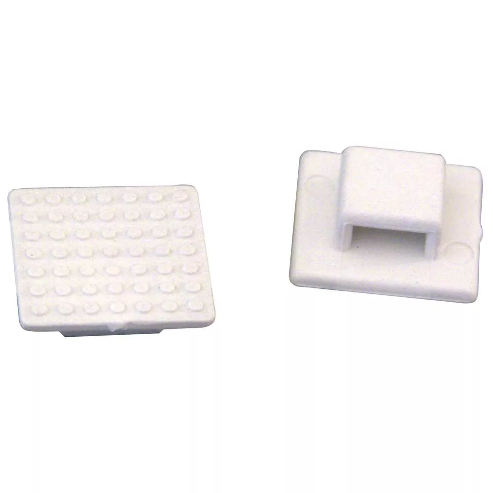 Weld Mount AT-3 Small White Nylon Wire Tie Mount – Qty. 100
