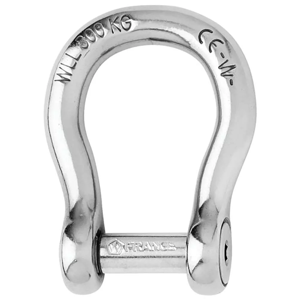 Wichard Self-Locking Allen Head Pin Bow Shackle – 12mm Diameter – 15/32″